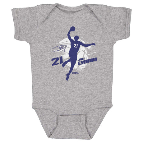 Joel Embiid Kids Baby Onesie | 500 LEVEL