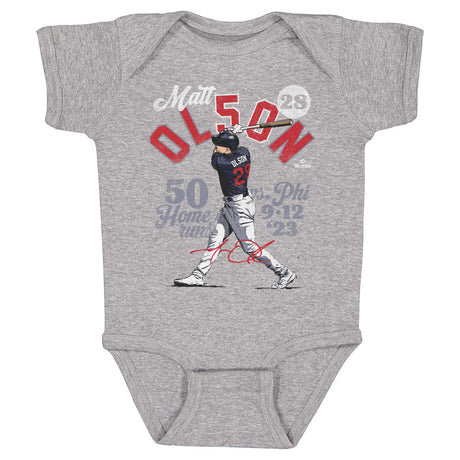 Matt Olson Kids Baby Onesie | 500 LEVEL