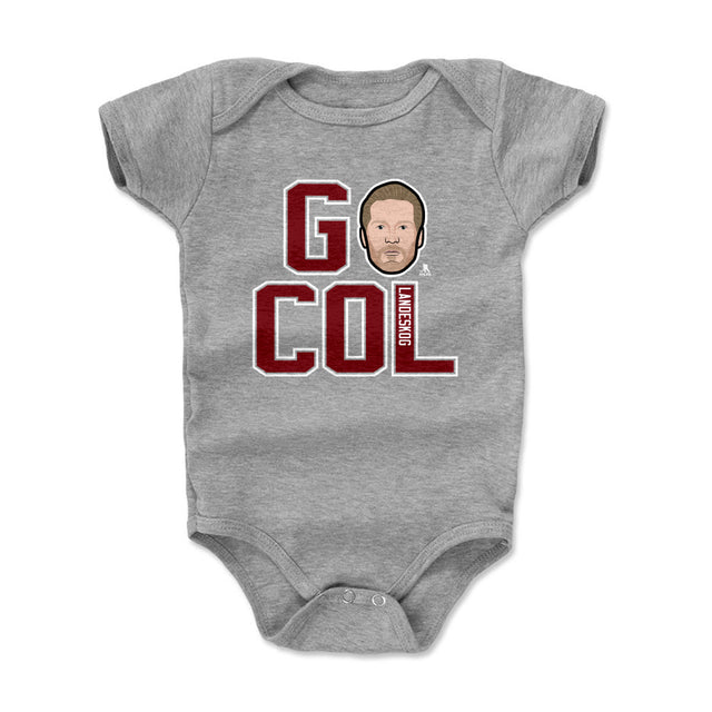 Gabriel Landeskog Kids Baby Onesie | 500 LEVEL