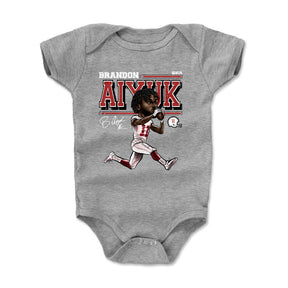 Brandon Aiyuk Kids Baby Onesie | 500 LEVEL