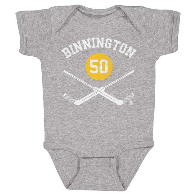 Jordan Binnington Kids Baby Onesie | 500 LEVEL