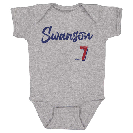 Dansby Swanson Kids Baby Onesie | 500 LEVEL