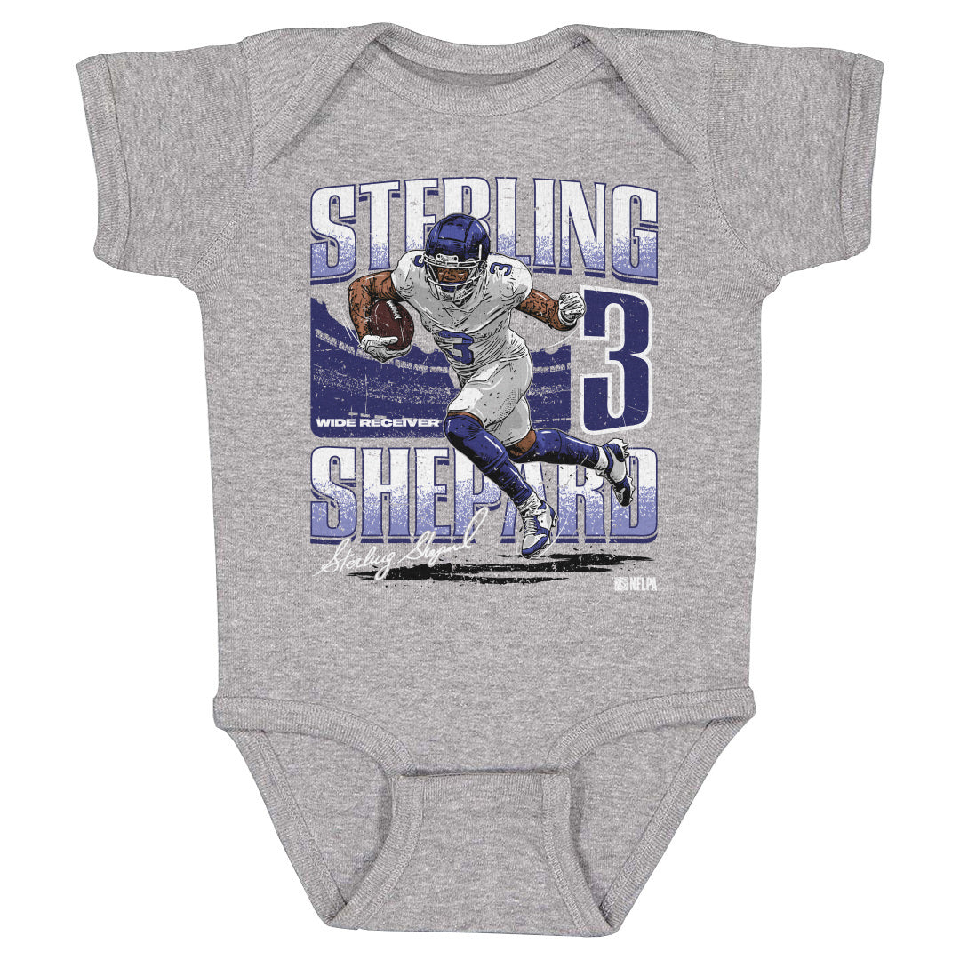 Sterling Shepard Kids Baby Onesie | 500 LEVEL