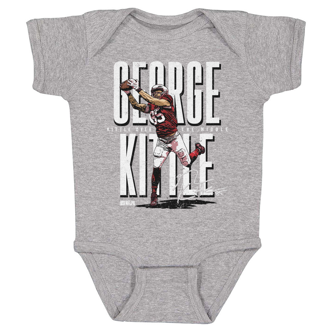 George Kittle Kids Baby Onesie | 500 LEVEL