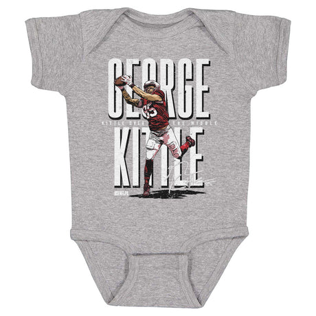 George Kittle Kids Baby Onesie | 500 LEVEL