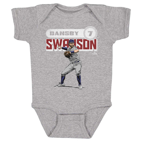 Dansby Swanson Kids Baby Onesie | 500 LEVEL