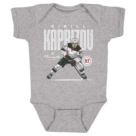 Kirill Kaprizov Kids Baby Onesie | 500 LEVEL