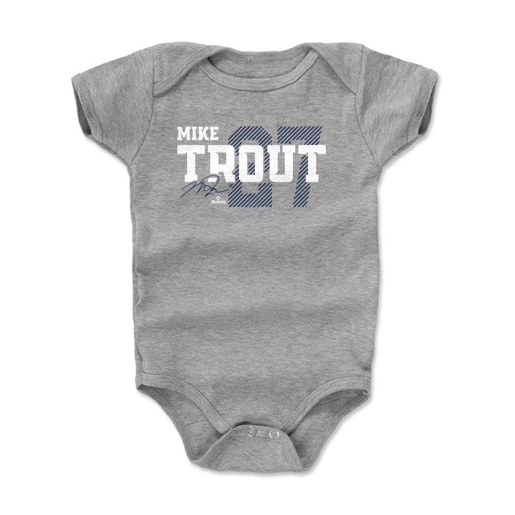 Mike Trout Kids Baby Onesie | 500 LEVEL