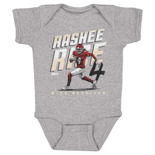 Rashee Rice Kids Baby Onesie | 500 LEVEL