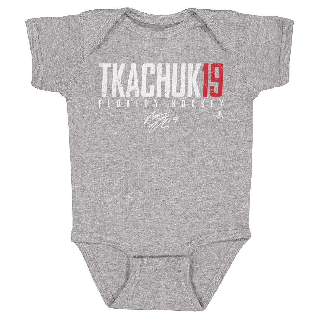 Matthew Tkachuk Kids Baby Onesie | 500 LEVEL
