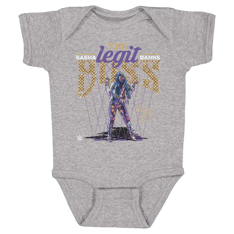 Sasha Banks Kids Baby Onesie | 500 LEVEL