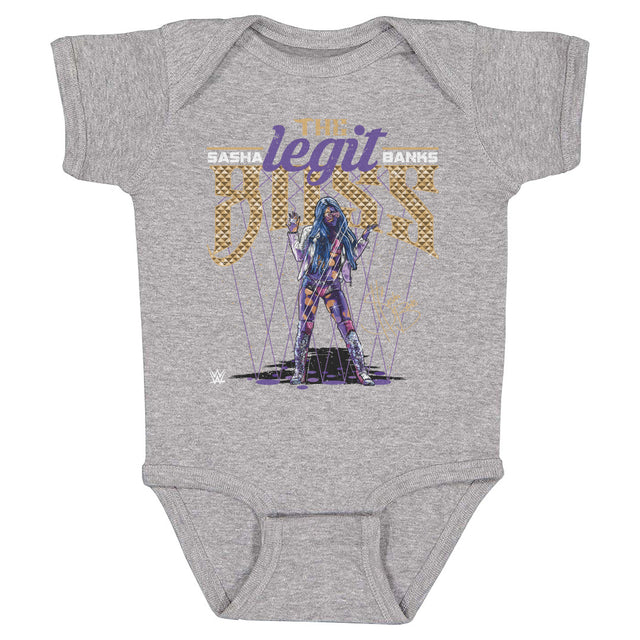 Sasha Banks Kids Baby Onesie | 500 LEVEL