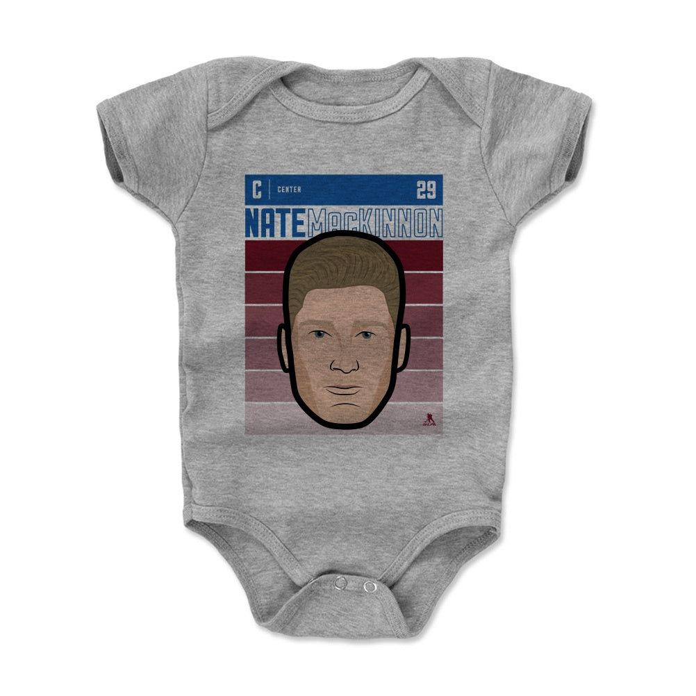 Nathan MacKinnon Kids Baby Onesie | 500 LEVEL