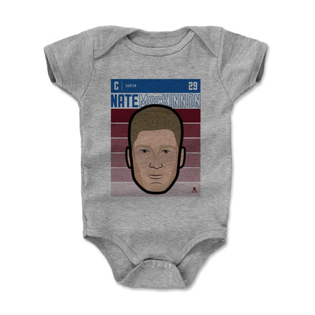 Nathan MacKinnon Kids Baby Onesie | 500 LEVEL