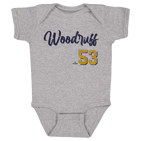 Brandon Woodruff Kids Baby Onesie | 500 LEVEL