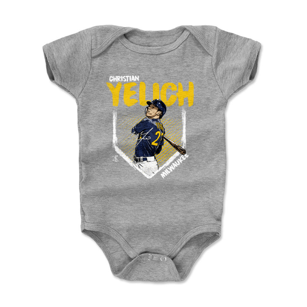 Christian Yelich Kids Baby Onesie | 500 LEVEL