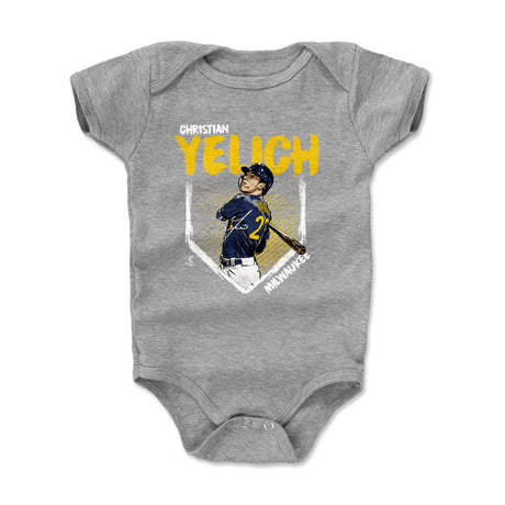 Christian Yelich Kids Baby Onesie | 500 LEVEL