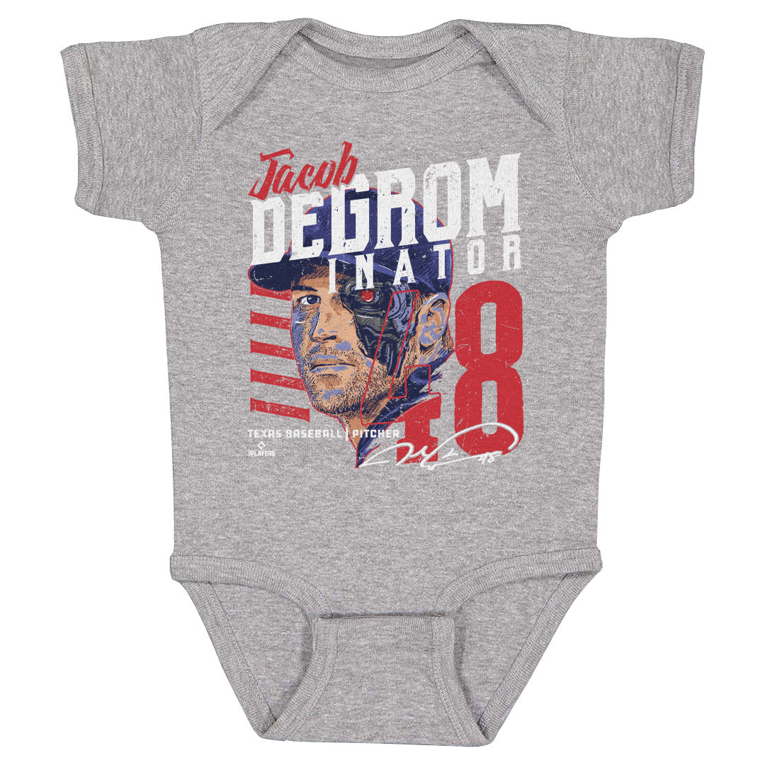 Jacob deGrom Kids Baby Onesie | 500 LEVEL