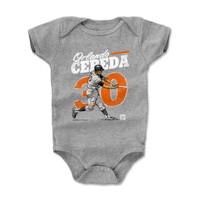 Orlando Cepeda Kids Baby Onesie | 500 LEVEL