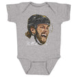 David Pastrnak Kids Baby Onesie | 500 LEVEL