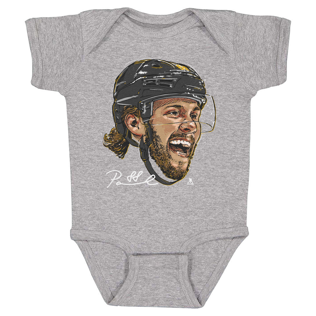 David Pastrnak Kids Baby Onesie | 500 LEVEL