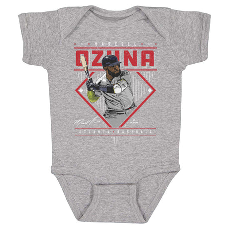 Marcell Ozuna Kids Baby Onesie | 500 LEVEL