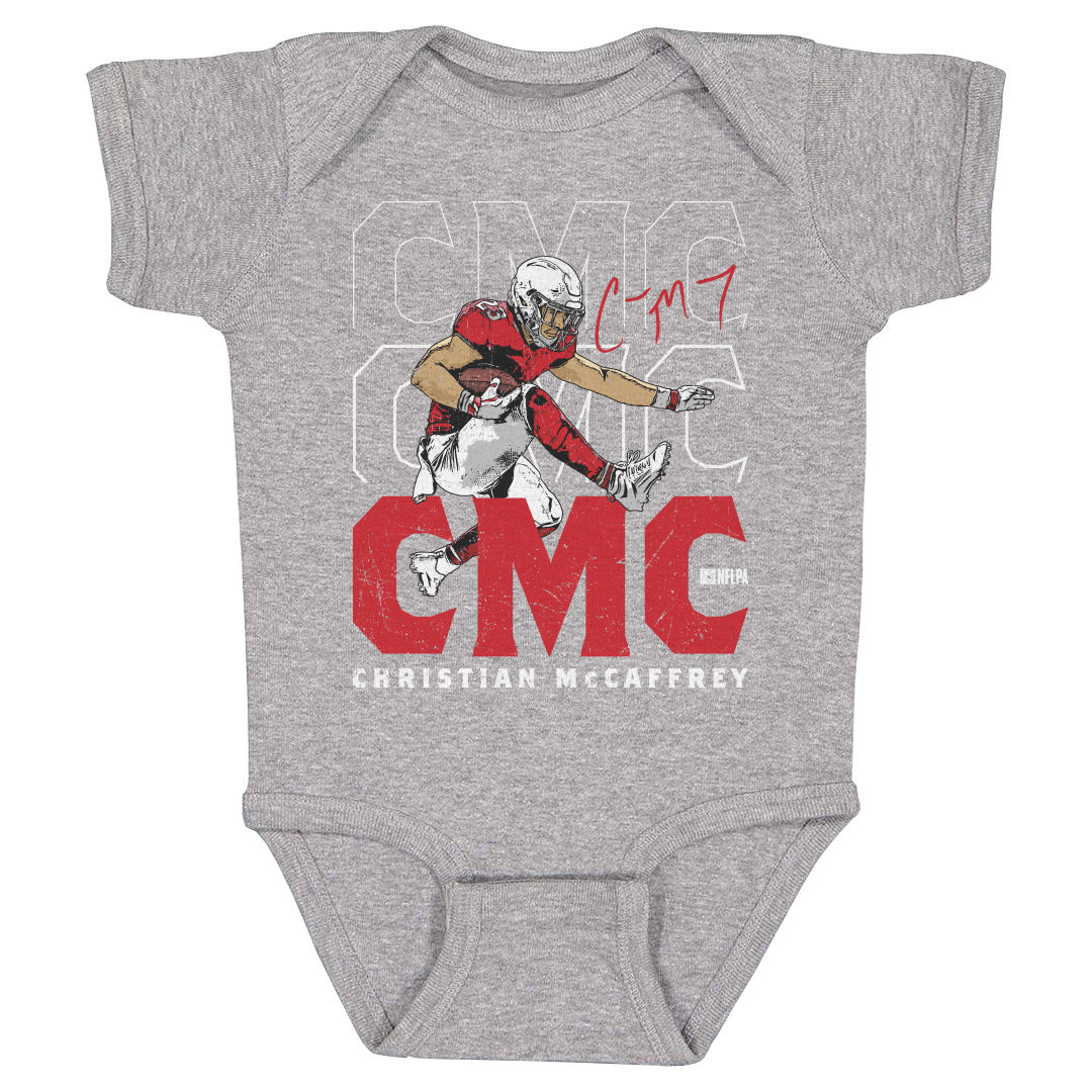 Christian McCaffrey Kids Baby Onesie | 500 LEVEL