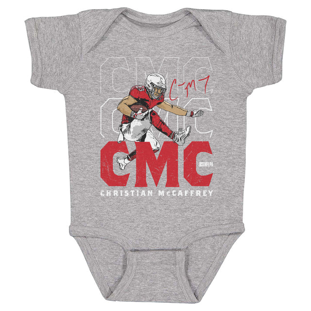 Christian McCaffrey Kids Baby Onesie | 500 LEVEL