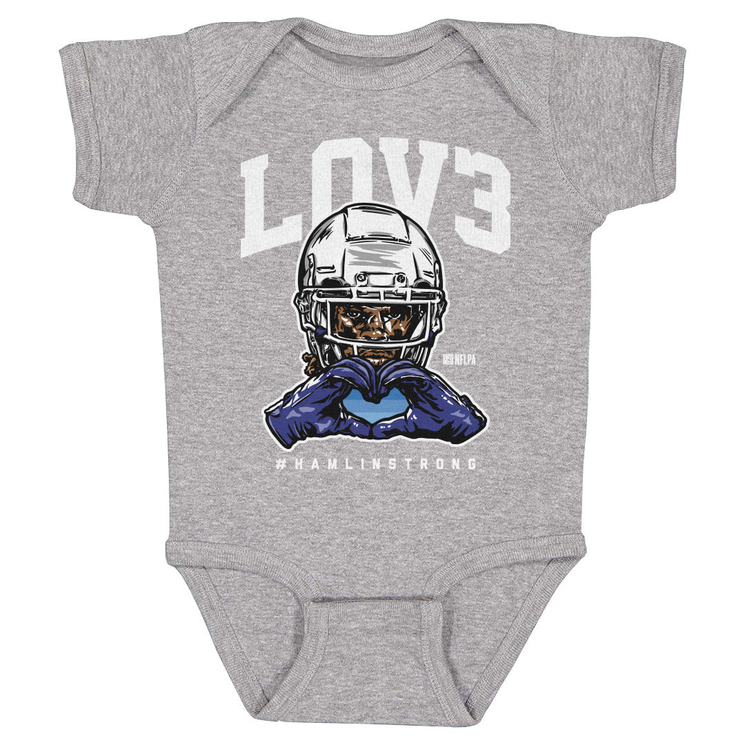 Damar Hamlin Kids Baby Onesie | 500 LEVEL