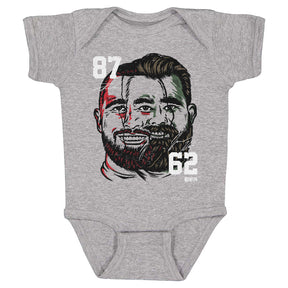 Jason Kelce Kids Baby Onesie | 500 LEVEL