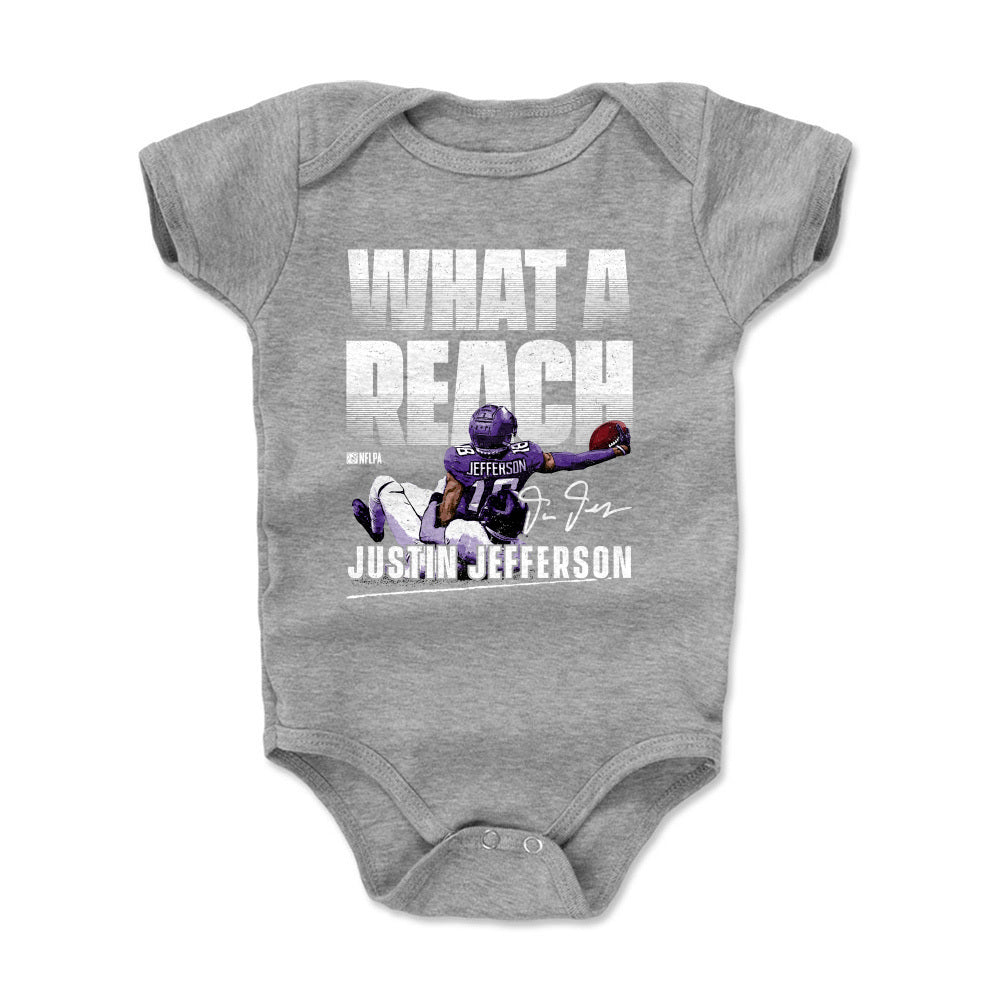 Justin Jefferson Kids Baby Onesie | 500 LEVEL