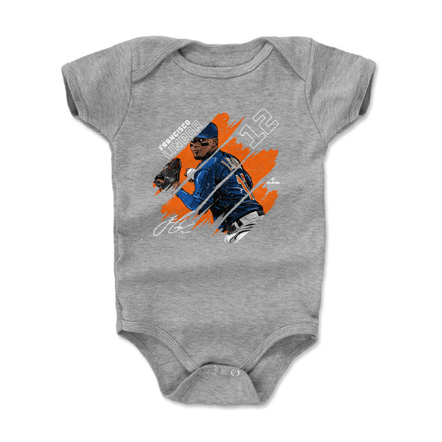 Francisco Lindor Kids Baby Onesie | 500 LEVEL
