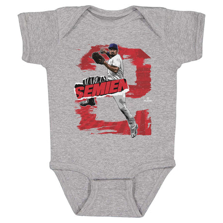 Marcus Semien Kids Baby Onesie | 500 LEVEL