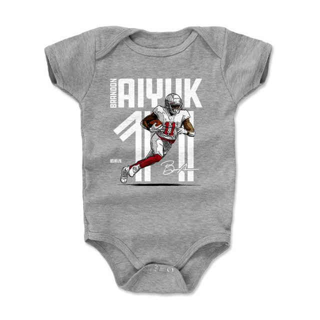 Brandon Aiyuk Kids Baby Onesie | 500 LEVEL