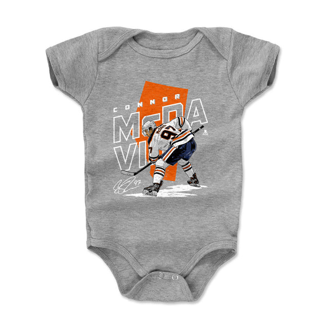 Connor McDavid Kids Baby Onesie | 500 LEVEL
