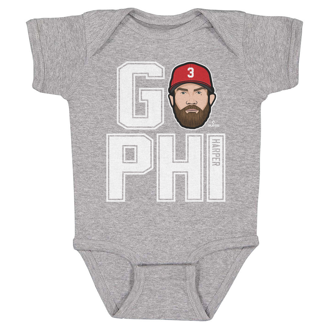Bryce Harper Kids Baby Onesie | 500 LEVEL