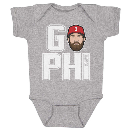 Bryce Harper Kids Baby Onesie | 500 LEVEL