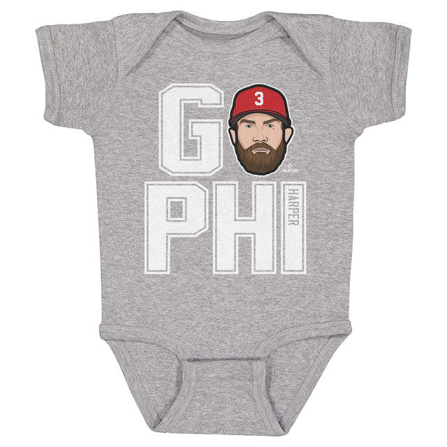 Bryce Harper Kids Baby Onesie | 500 LEVEL