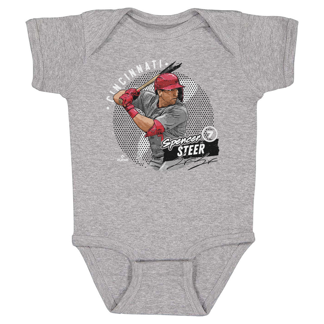 Spencer Steer Kids Baby Onesie | 500 LEVEL