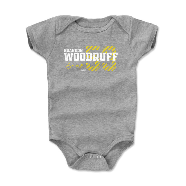 Brandon Woodruff Kids Baby Onesie | 500 LEVEL