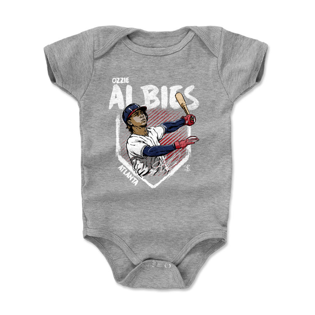 Ozzie Albies Kids Baby Onesie | 500 LEVEL