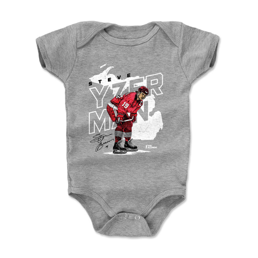 Steve Yzerman Kids Baby Onesie | 500 LEVEL