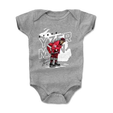 Steve Yzerman Kids Baby Onesie | 500 LEVEL