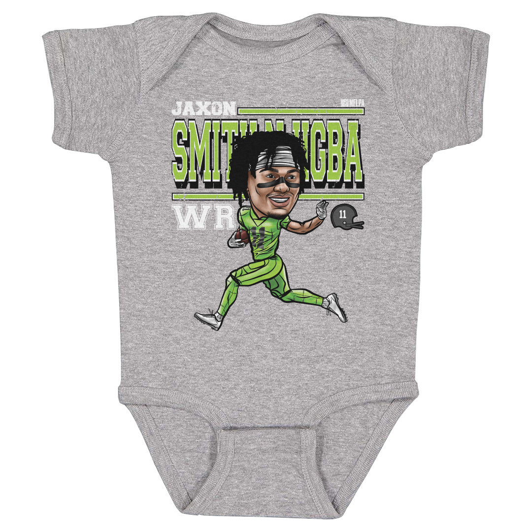 Jaxon Smith-Njigba Kids Baby Onesie | 500 LEVEL