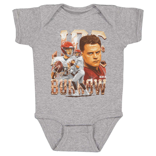 Joe Burrow Kids Baby Onesie | 500 LEVEL