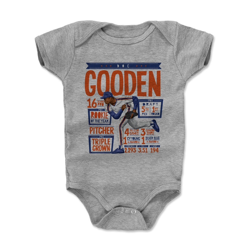 Dwight Gooden Kids Baby Onesie | 500 LEVEL