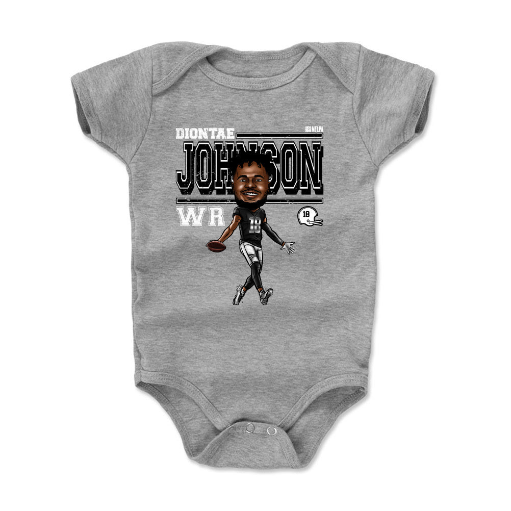 Diontae Johnson Kids Baby Onesie | 500 LEVEL
