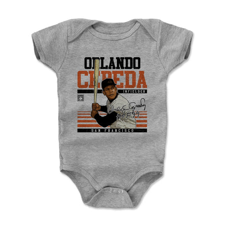 Orlando Cepeda Kids Baby Onesie | 500 LEVEL