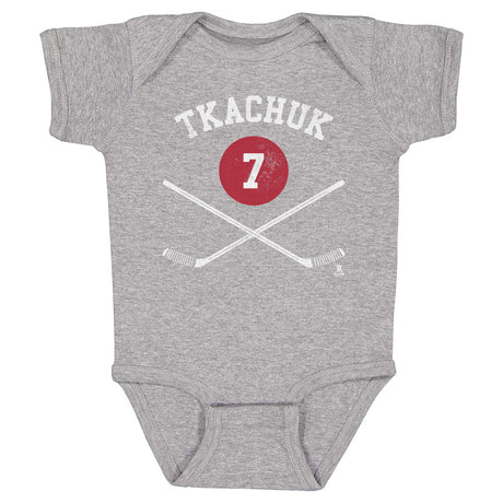 Brady Tkachuk Kids Baby Onesie | 500 LEVEL