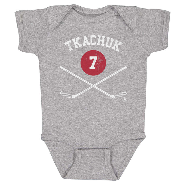 Brady Tkachuk Kids Baby Onesie | 500 LEVEL